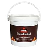 Kamino-Flam 333308 Schamottemörtel, weiß, 3 kg