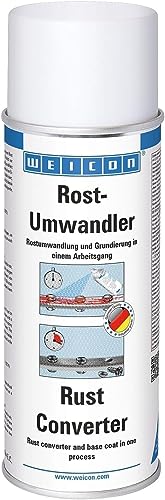 WEICON Rostumwandler 400 ml, neutralisiert Rost und stoppt Korrosion, Rostkonverter