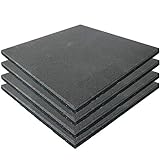 Fallschutzmatte grau 4er Set 1qm Fallschutzplatte Spielmatte Bodenmatte Bodenschutzmatte