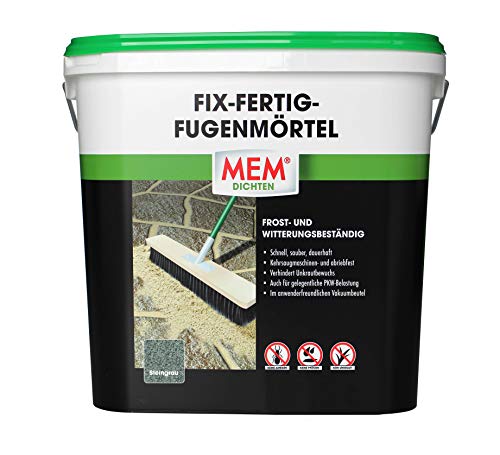 MEM Fix-Fertig-Fugenmörtel, Witterungsbeständig, Anwendungsfertig, Gegen Unkrautbewuchs,...