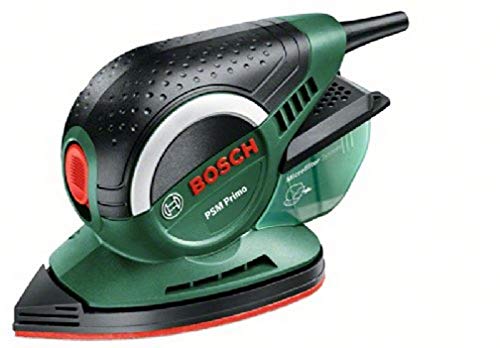 Bosch Multischleifer PSM Primo (1 Schleifpapier K 80, Karton (50 W, Schwingzahl 24.000 min-1,...