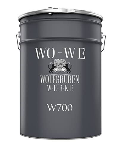 WO-WE Betonfarbe Bodenfarbe Bodenbeschichtung W700 Betongrau ähnl. RAL 7023-5L