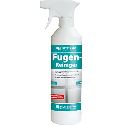 HOTREGA Fugenreiniger 500 ml - Reinigungsmittel Spray, Fugen, Auffrischer, Fliesenreiniger,...