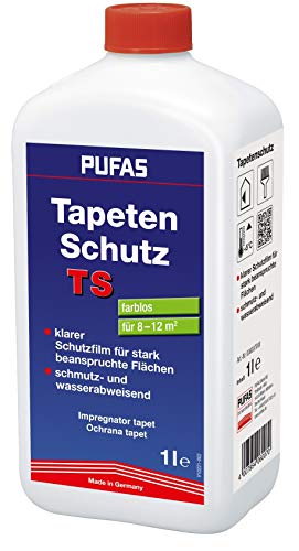 PUFAS 006007000 TS Tapetenschutz Anstrichschutz Elefantenhaut, transparent, 1 Liter