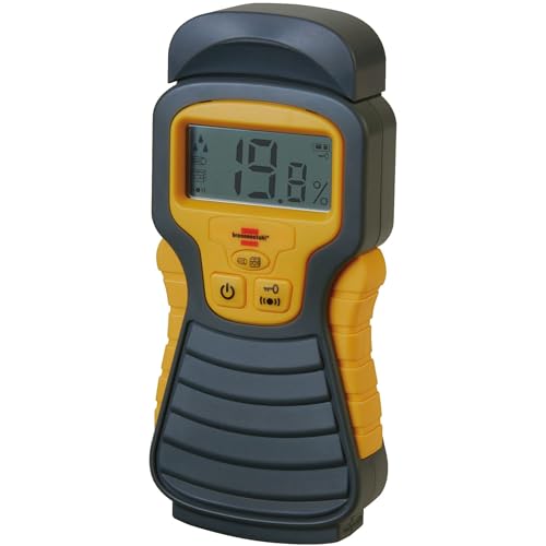 Brennenstuhl Feuchtigkeits-Detector MD (Feuchtigkeitsmessgerät/Feuchtigkeitsmesser für Holz oder...