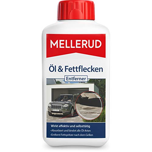 MELLERUD Öl & Fettflecken Entferner | 1 x 0,5 l | Wirkungsvolles Mittel gegen hartnäckige...