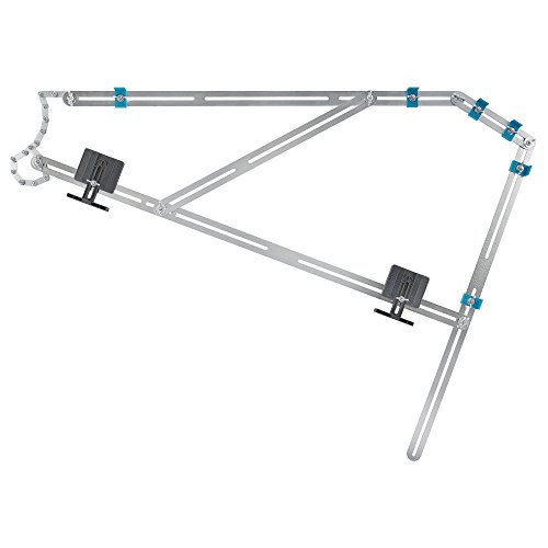 wolfcraft Treppenlehre 5210000 – Messwerkzeug für den Treppenbau – Treppenschablone zum...