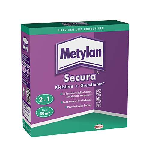 Metylan Secura 592107, Tapetenkleister und Grundierung Secura, 500 g