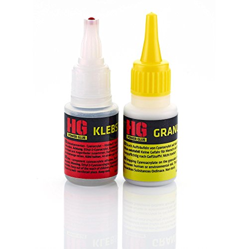 HG POWER GLUE Die Schweißnaht aus der Flasche 2k Sekundenkleber extra starker Industriekleber für...