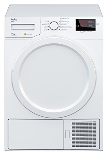 Beko DPS 7405 W3 Wärmepumpentrockner, 7 kg, A++, Multifunktionsdisplay, Aquawave-Schontrommel,...