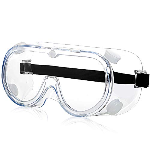 WIWJ Schutzbrille - Arbeitsschutzbrille Antibeschlag Antispeichel Augenschutzbrille Vollsichtbrille...