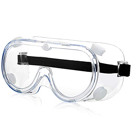 Schutzbrille - Arbeitsschutzbrille Antibeschlag Antispeichel Augenschutzbrille Vollsichtbrille...