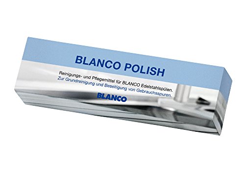 BLANCO Polish | Reinigungs- und Pflegemittel für Edelstahl-Spüle | 150ml Tube | 511895