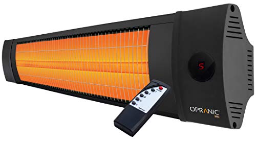 OPRANIC PRO Infrarot Heizstrahler Terrasse Elektrisch mit Fernbedienung | 2300 Watt & IPX4 |...