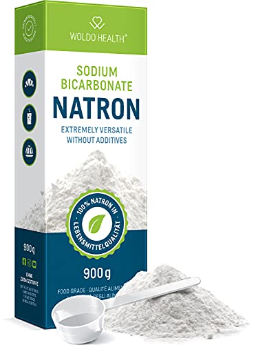 Natron Pulver in Lebensmittelqualität 900g - inkl. Dosierlöffel