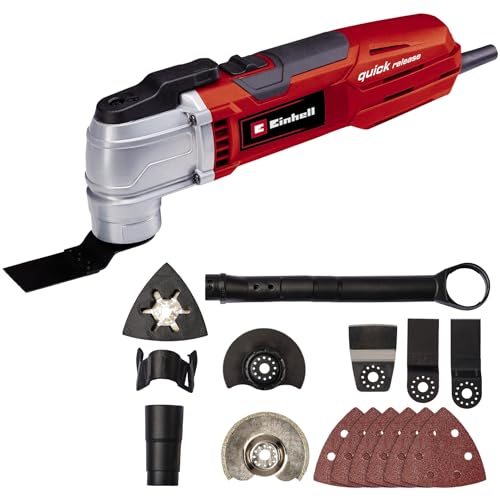 Einhell Multifunktionswerkzeug TE-MG 300 EQ (300 W, Drehzahl- & Konstant-Elektronik,...