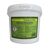 DIACLEANSHOP Waschsoda - 5kg Pulver - calciniertes Soda, Reine Soda, Natriumcarbonat