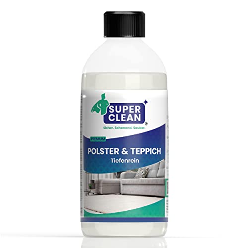 SUPER CLEAN Teppich Tiefenrein Polsterreiniger Konzentrat für alle Arten von Polstern,...