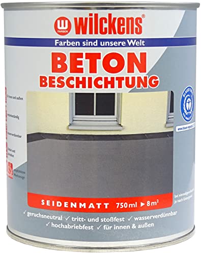 Wilckens Betonbeschichtung LF, 750 ml, RAL 7032 Kieselgrau