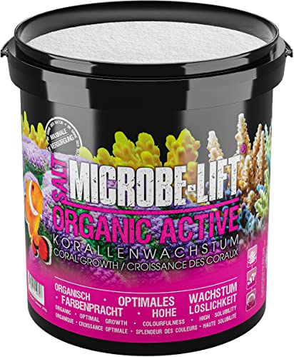 MICROBE-LIFT Organic Active Salt - 20 kg - Qualitäts-Meersalz mit organischen Bestandteilen,...