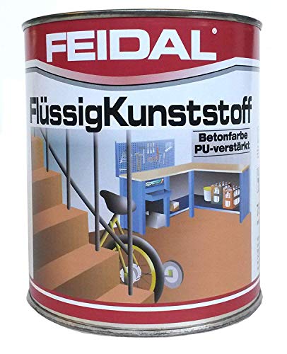 Feidal Flüssigkunststoff / farblos / seidenmatt / zum Versiegeln und Beschichten von Betonböden,...