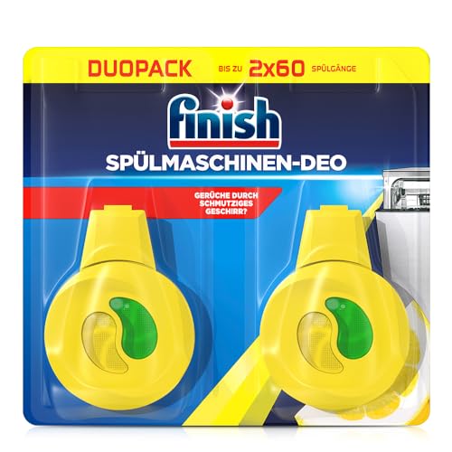 Finish Spülmaschinen-Deo Citrus und Limette – Deo für den Geschirrspüler – Gegen schlechte...