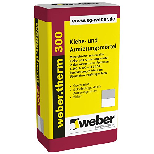 Weber.Therm 300 Klebe- und Armierungsmörtel mineralisch universell grau (1)