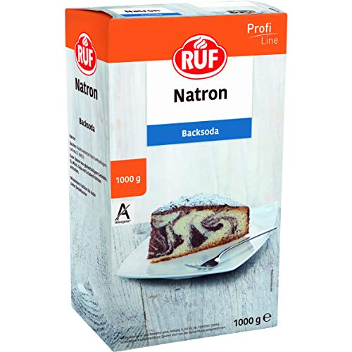 RUF Natron, der Alleskönner Backsoda als Triebmittel für Backwaren, zum Binden von Säure, zum...