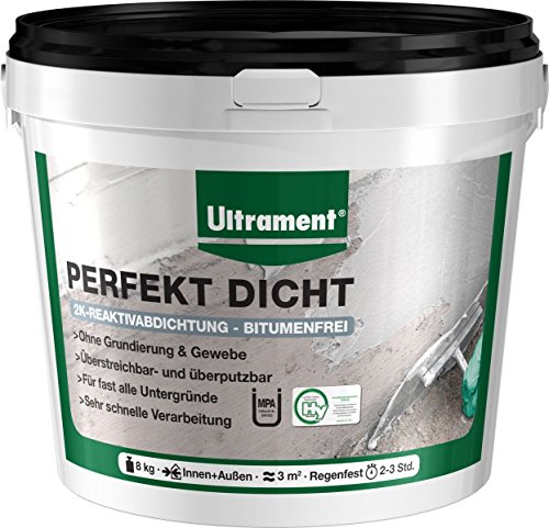 Ultrament Perfekt Dicht, Reaktivabdichtung, 8 kg