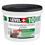 Balkonabdichtung 10 kg, flexibel Dichtschlämme 2K, Abdichtung, Terrasse, Balkone, Keller, Dusche,...