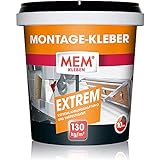 MEM Montage-Kleber Extrem, Pastöser Dispersionsklebstoff, Hohe Anfangshaftung und Endfestigkeit,...