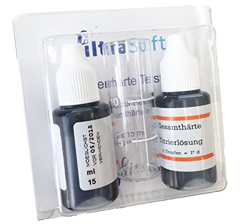 ALFILTRA Wasserhärte Testset 2x 15 ml inkl. Anleitung