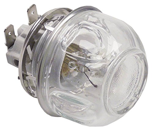 Backofenlampe für Horeca-Select GCO1001, Tecnoeka EKF412US max. Temperatur 300°C E14 230V 15W...