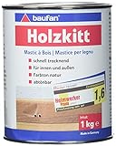 Baufan Holzkitt, gebrauchsfertige Füllmasse, 1 kg