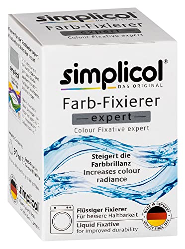 simplicol Farb-Fixierer Expert: Steigert die Haltbarkeit und Farbbrillanz gefärbter Textilien -...