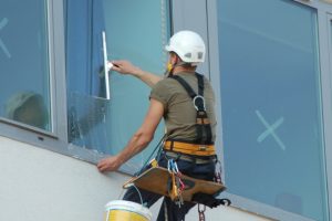 Absturzsicherung Fensterreinigung