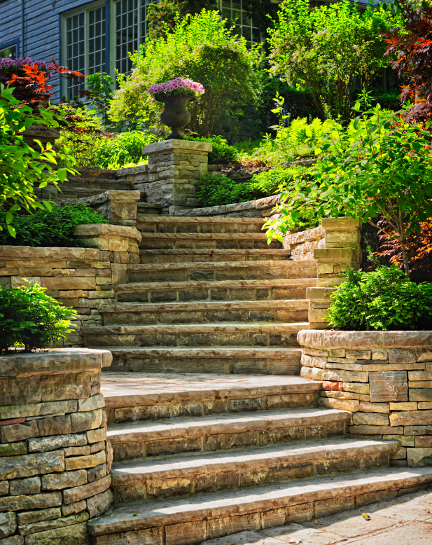Außentreppe für den Garten bauen » Anleitung in 3 Schritten