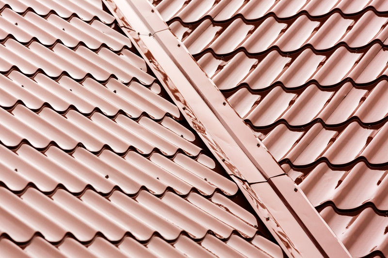 Dachplatten aus Blech