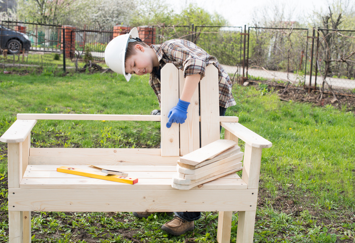 Gartenmöbel aus Holz selber bauen » Ideen, Tipps und Tricks