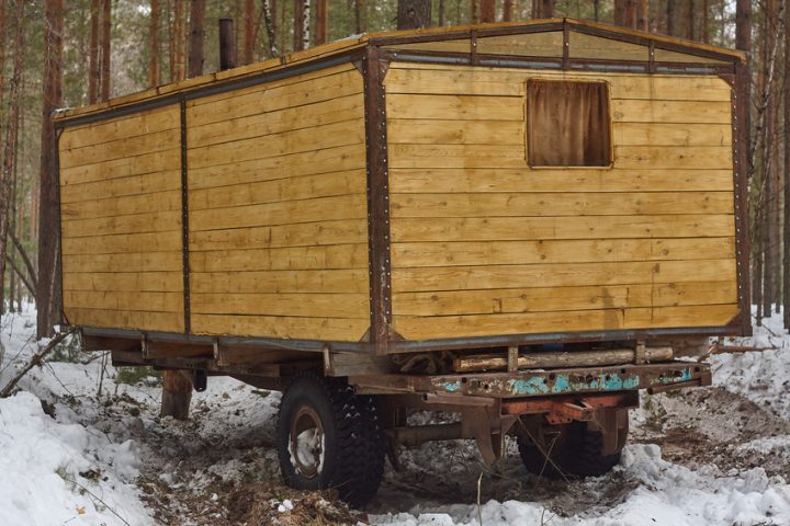 Mobiles Holzhaus