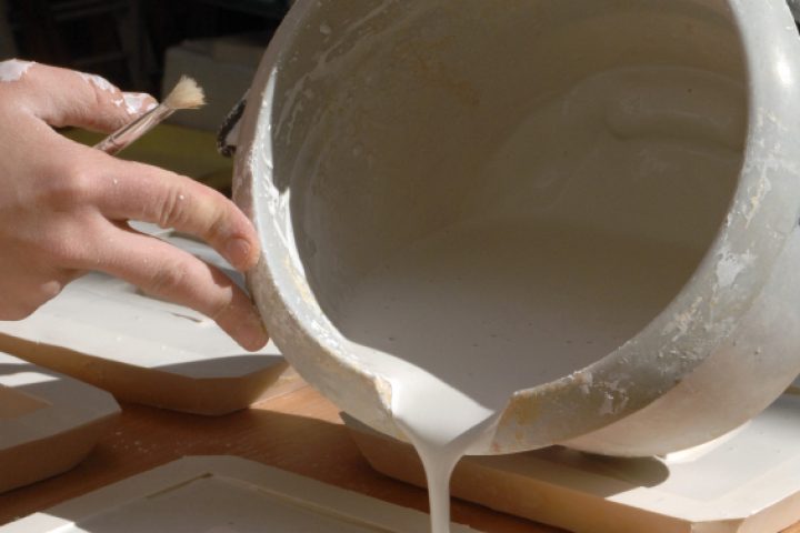 Keramik gießen