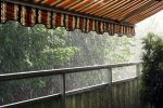 Markise als Regenschutz