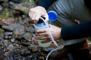 Trinkwasseraufbereitung für Trekking-und-Outdoor
