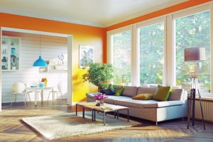 Wohnzimmer streichen welche Farbe