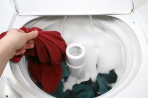Waschmaschine schäumt