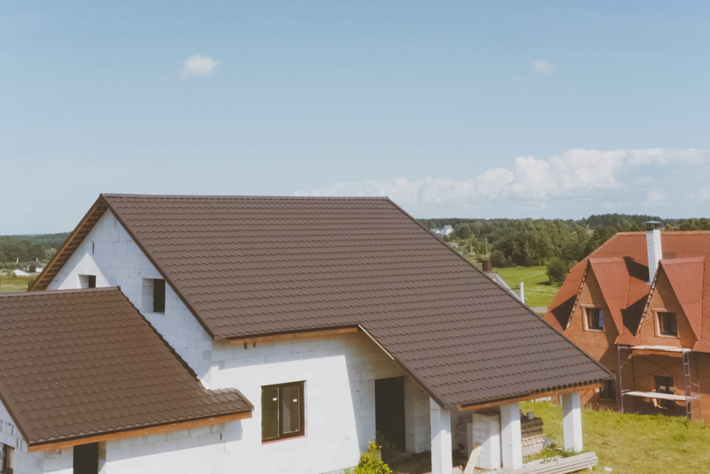Braunes Dach Welche Fassadenfarbe Passt