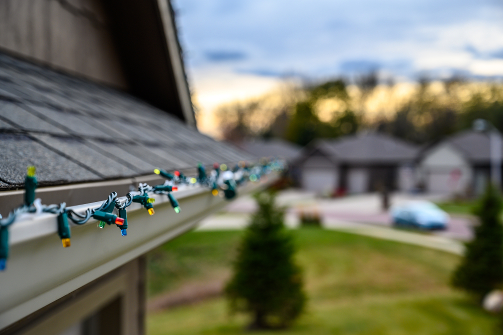Regenrinnen-Haken aus Kunststoff 100x Dachrinnenhaken für Lichterketten 