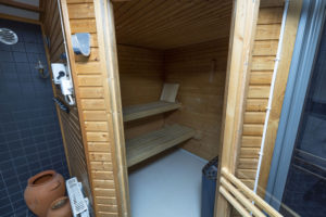 sauna-wandaufbau